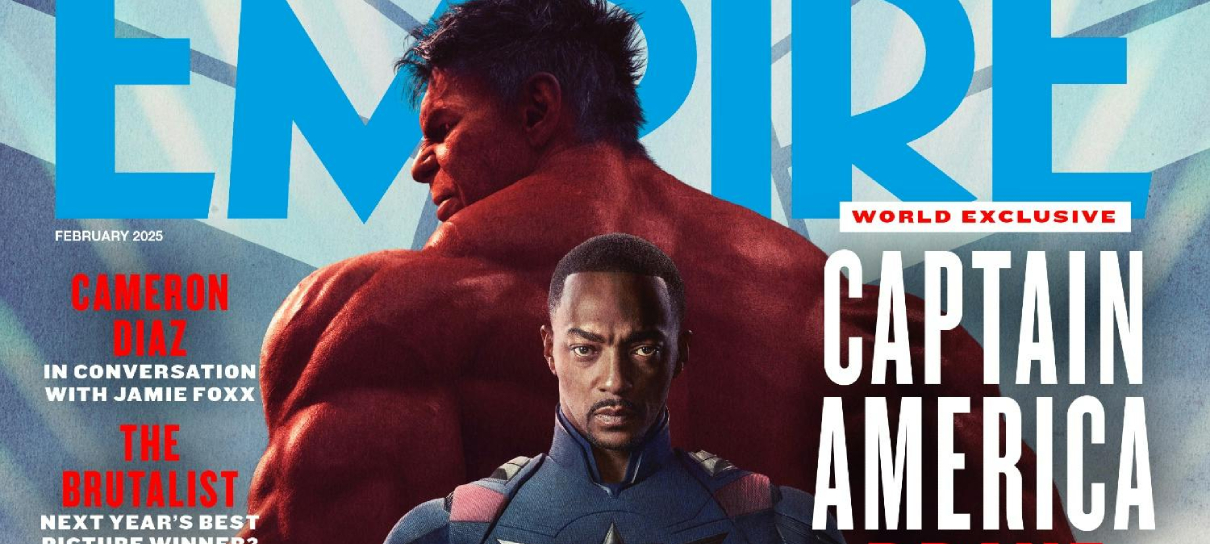 Capitão América e Hulk Vermelho estampam capas da revista Empire