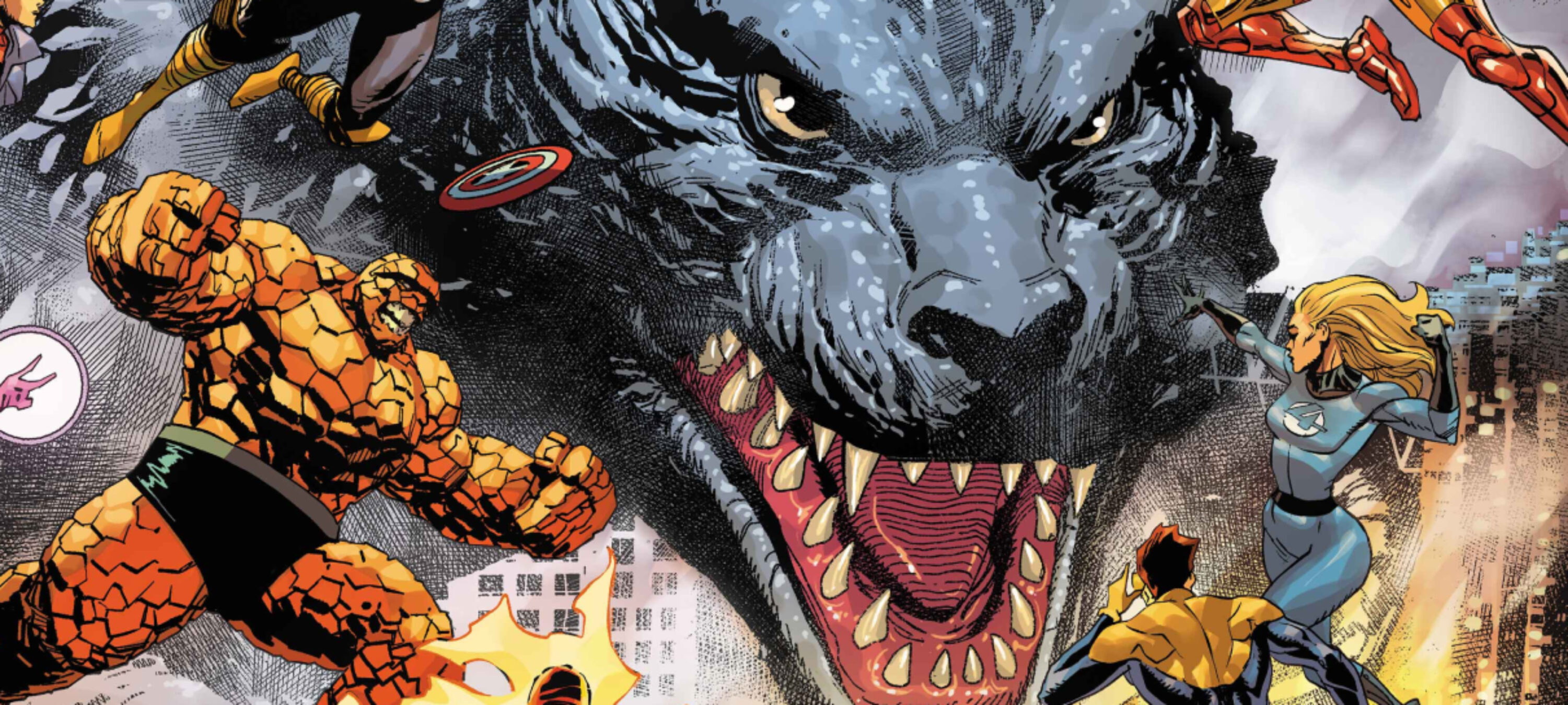 Marvel e Godzilla farão novo crossover nas HQs