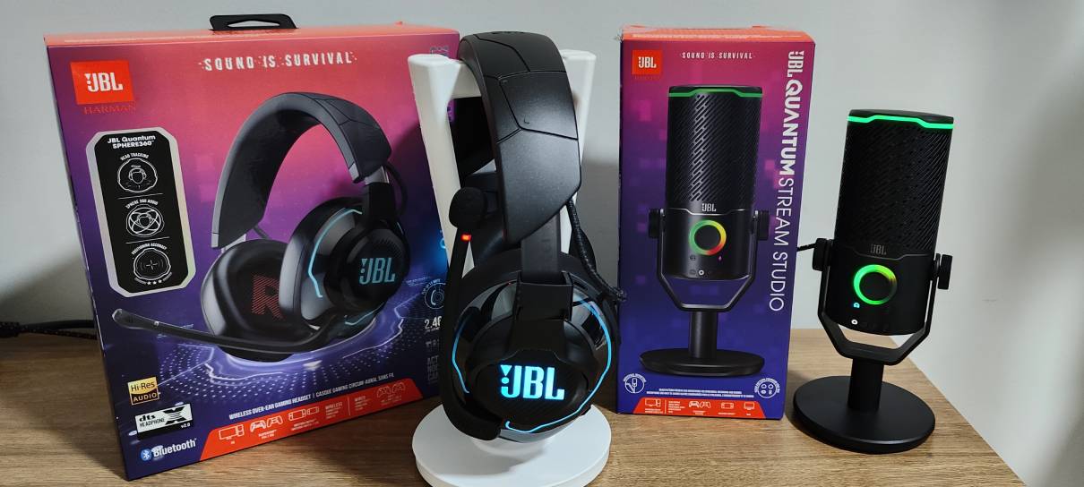 Para podcasts, streams e mais: testamos a linha Quantum da JBL