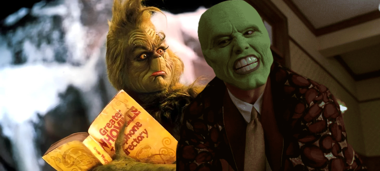 Jim Carrey aceitaria voltar a Grinch e Máskara, mas com condições
