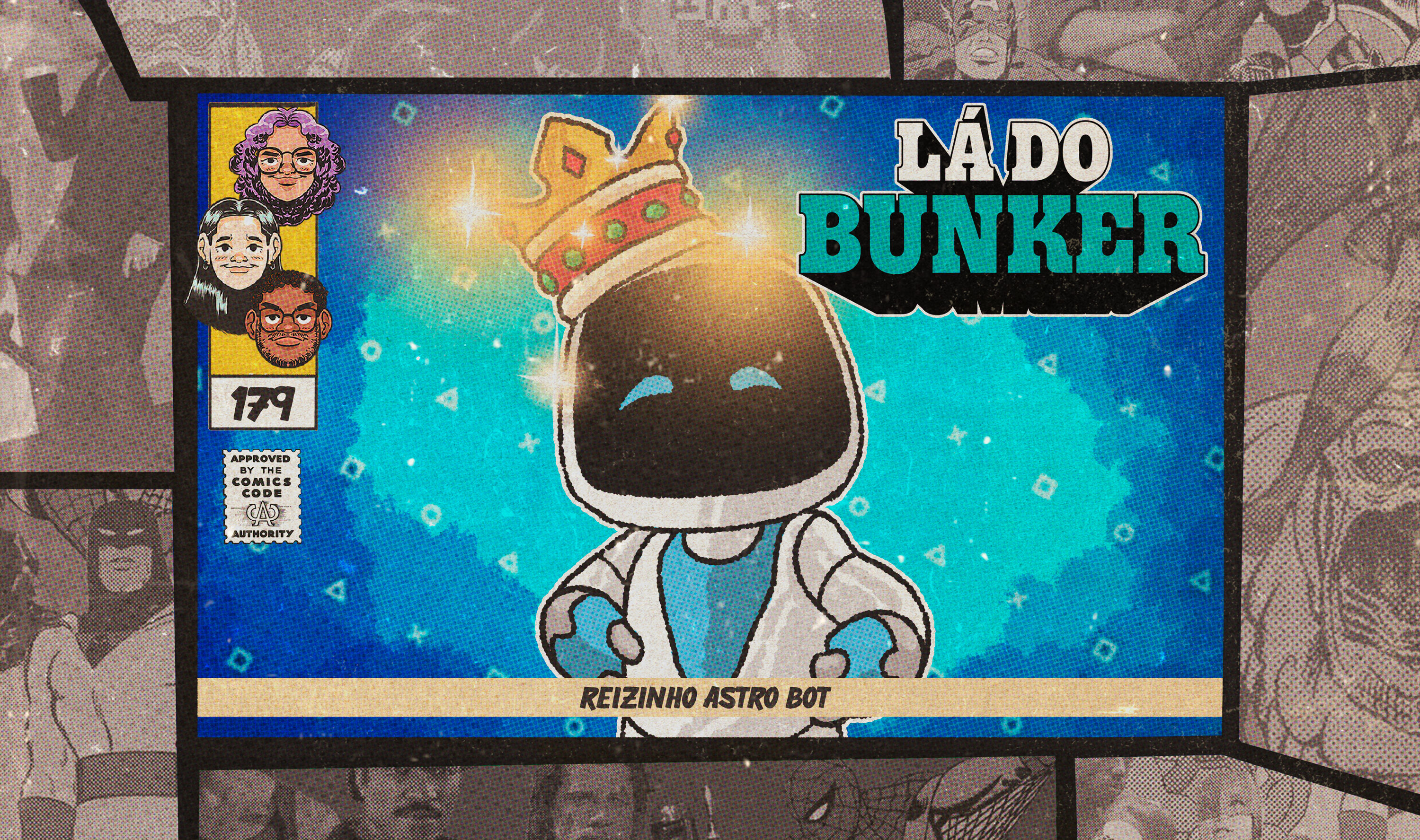 Capa do episódio Reizinho Astro Bot