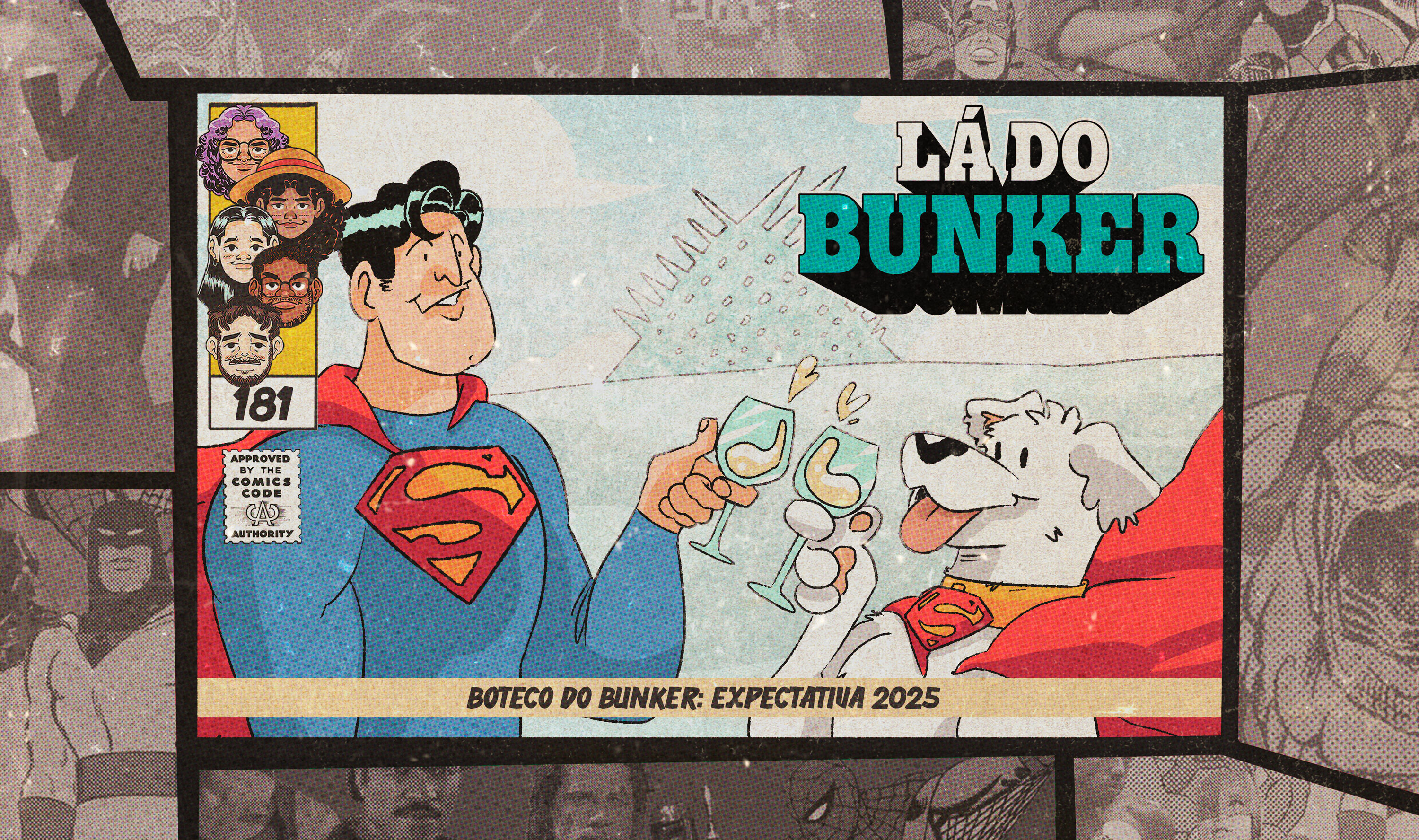 Capa do episódio Boteco do Bunker: expectativa 2025