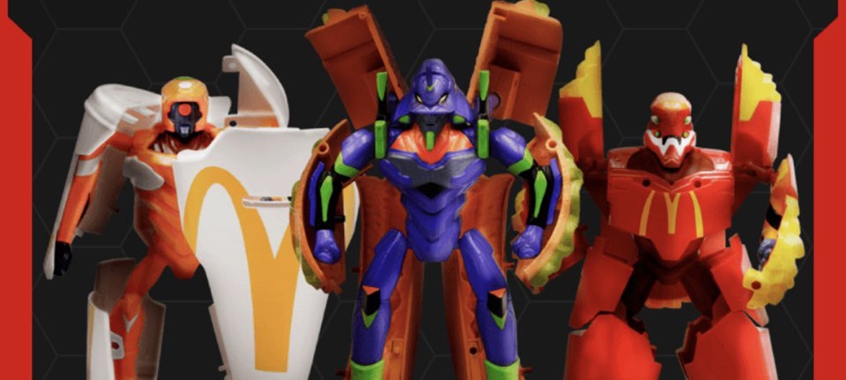 McDonald's terá brindes especiais de Neon Genesis Evangelion no Japão
