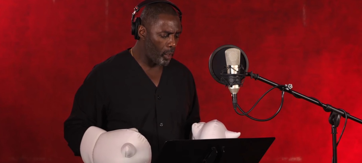 Idris Elba usou até as luvas do Knuckles para gravar as falas de Sonic 3