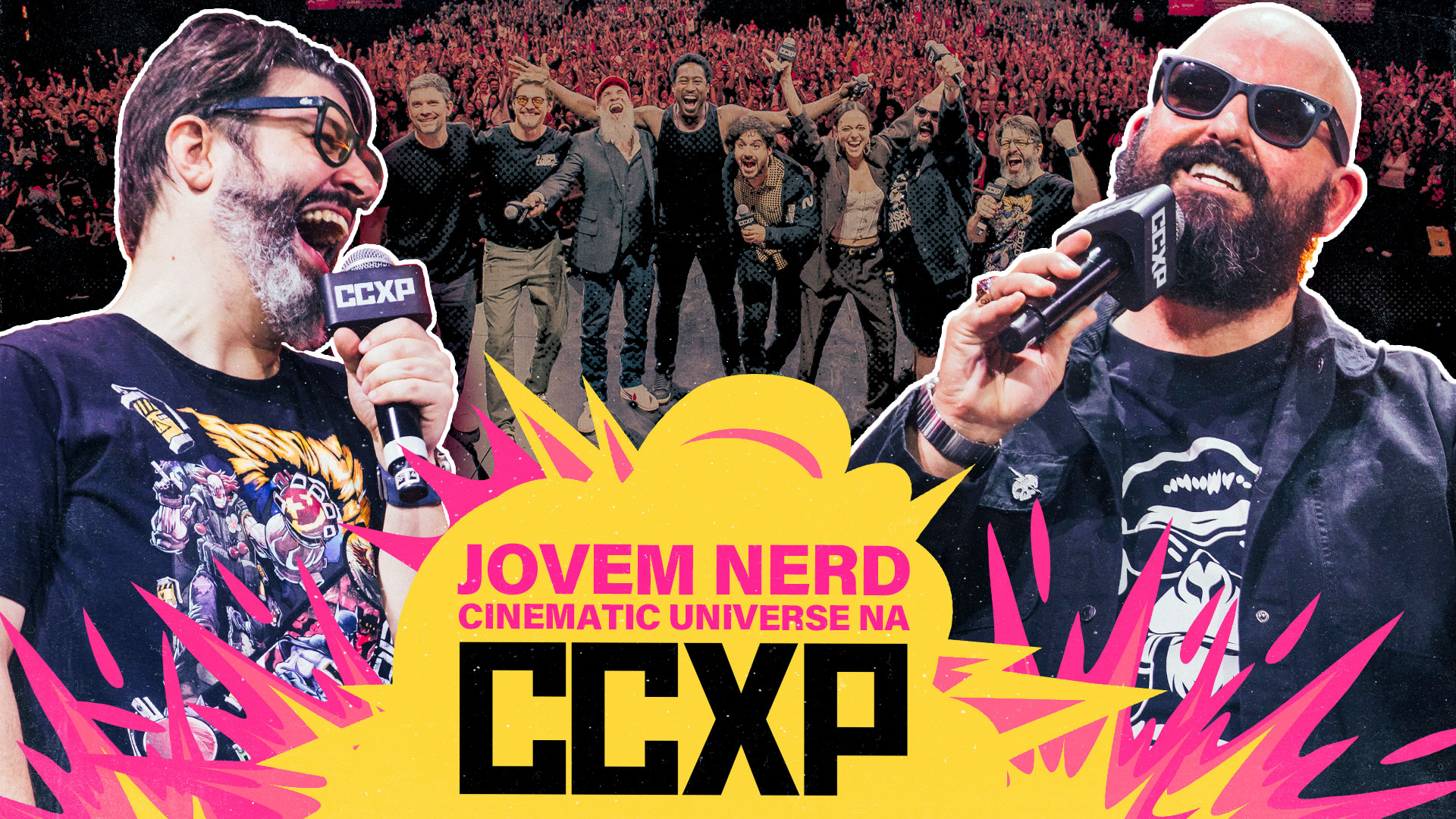 NOVIDADES JOVEM NERD CINEMATIC UNIVERSE NA CCXP 24