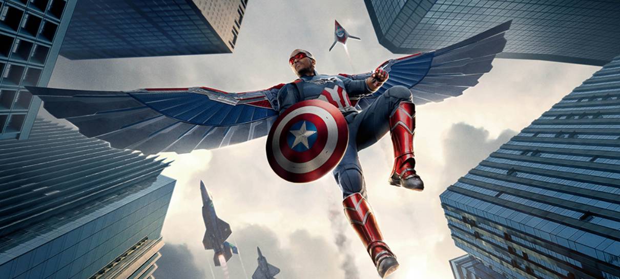 Capitão América 4 voa para os cinemas em novos cartazes bonitões