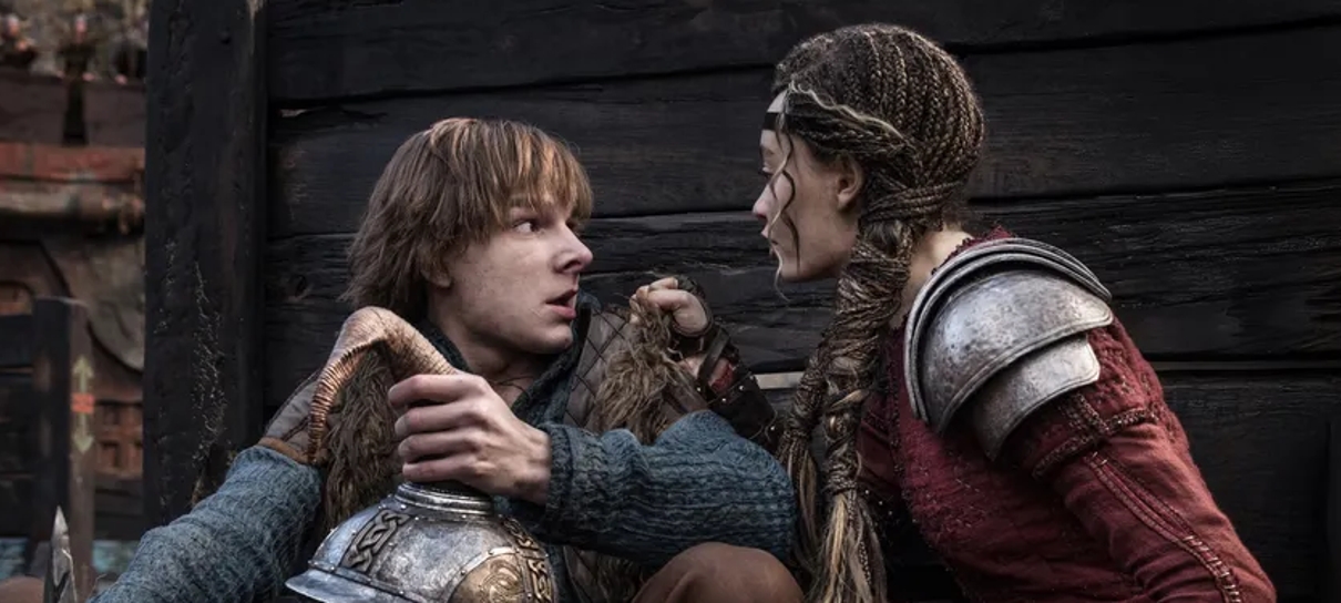 Live-action de Como Treinar o Seu Dragão destaca Soluço e Astrid em foto