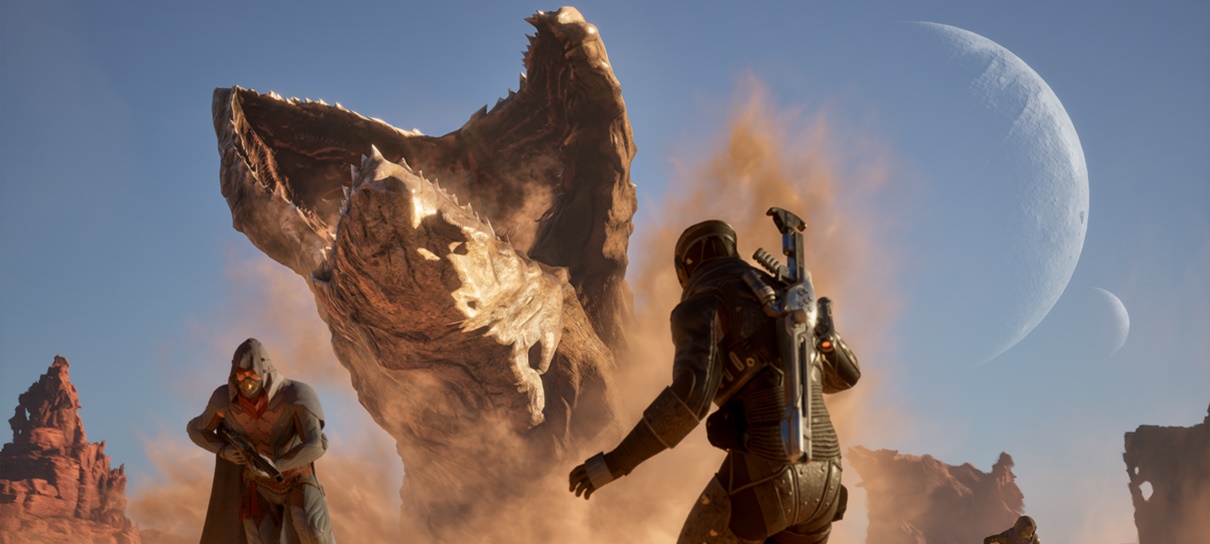 Jogo de Duna terá mecânica de montar nos Vermes de Areia, mas não no lançamento
