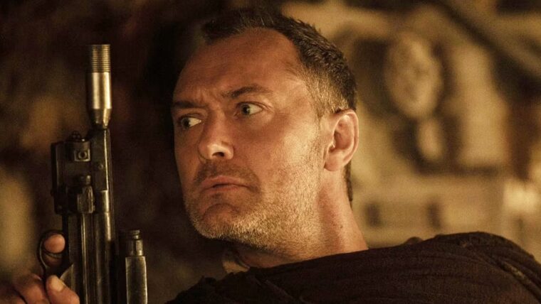 Cena de Jude Law em Star Wars: Skeleton Crew