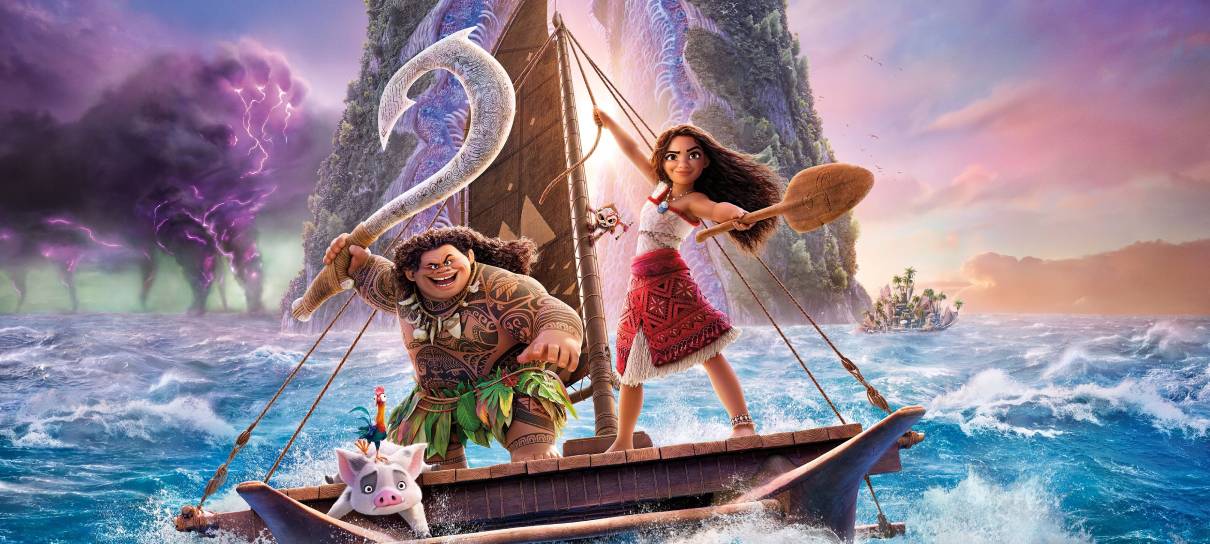 Moana 2 bate 1 bilhão na bilheteria global