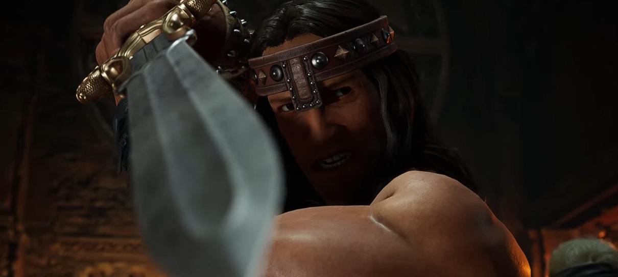 Mortal Kombat 1 prepara chegada de Conan, o Bárbaro, com trailer poderoso