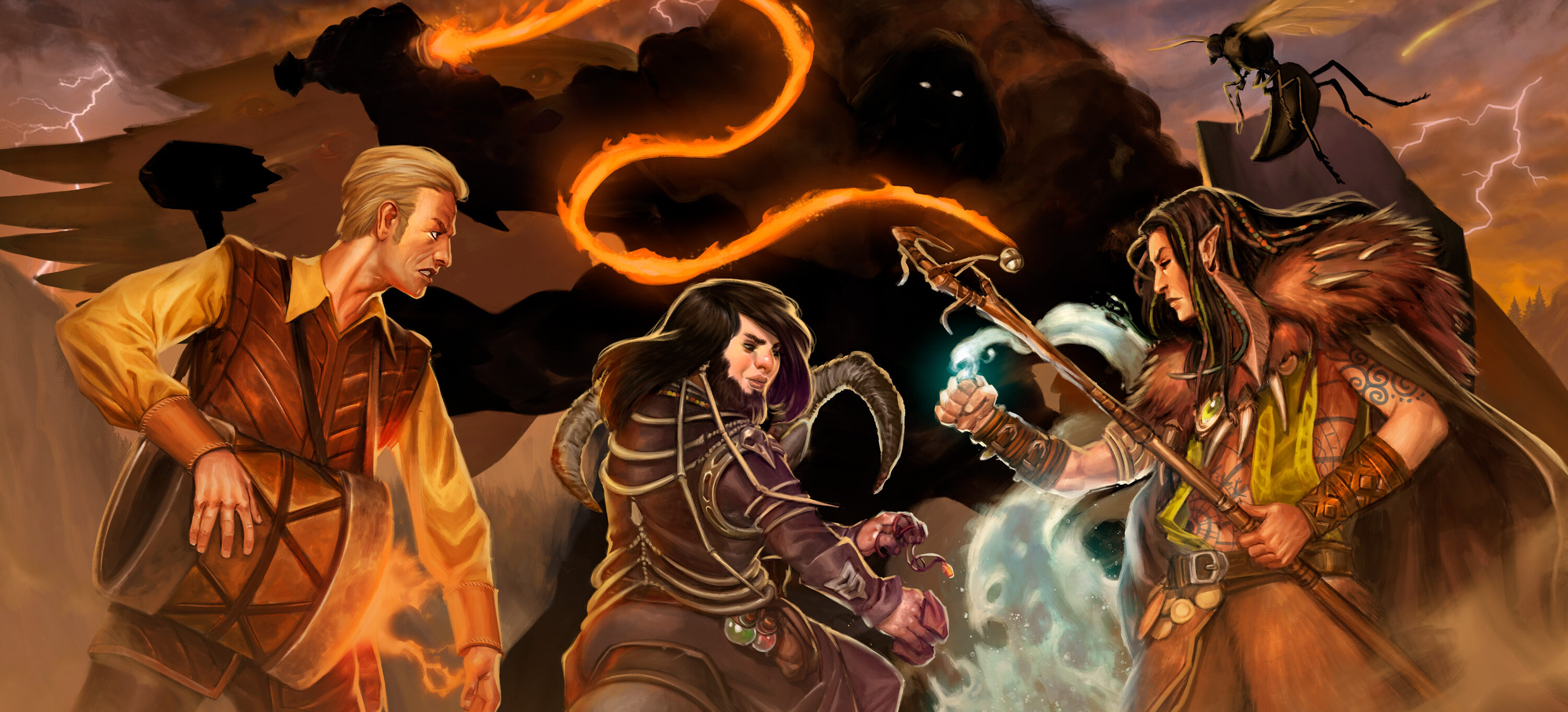 Capa do episódio RPG Ghanor 7 (parte 1) – O deserto, a desolação e o cemitério de dragões