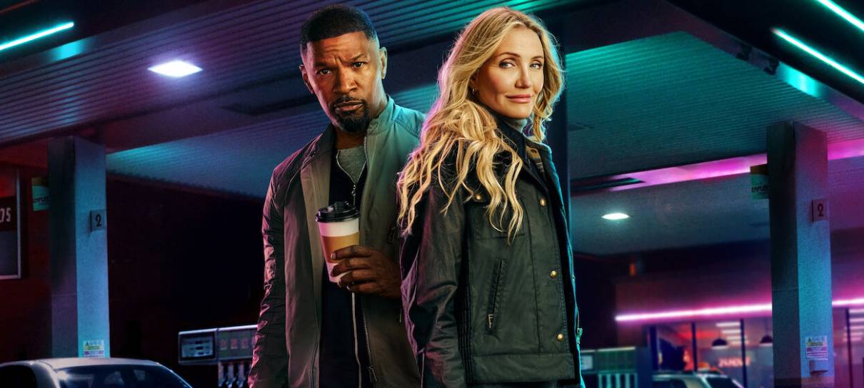 Jamie Foxx e Cameron Diaz quebram tudo em trailer de De Volta à Ação