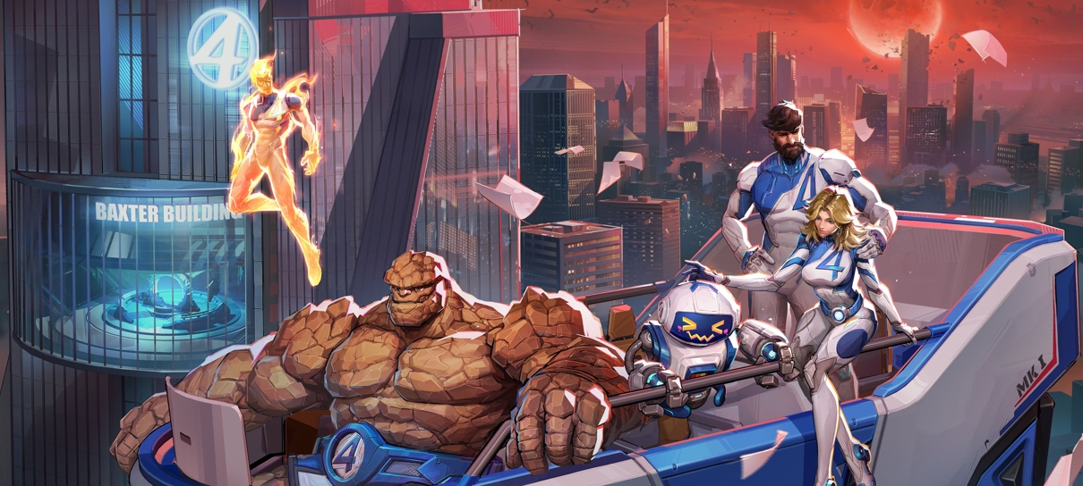 Marvel Rivals confirma adição do Quarteto Fantástico com arte oficial