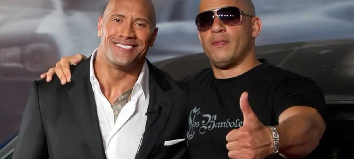 Vin Diesel posta nova foto com The Rock e garante: “Tudo no amor”