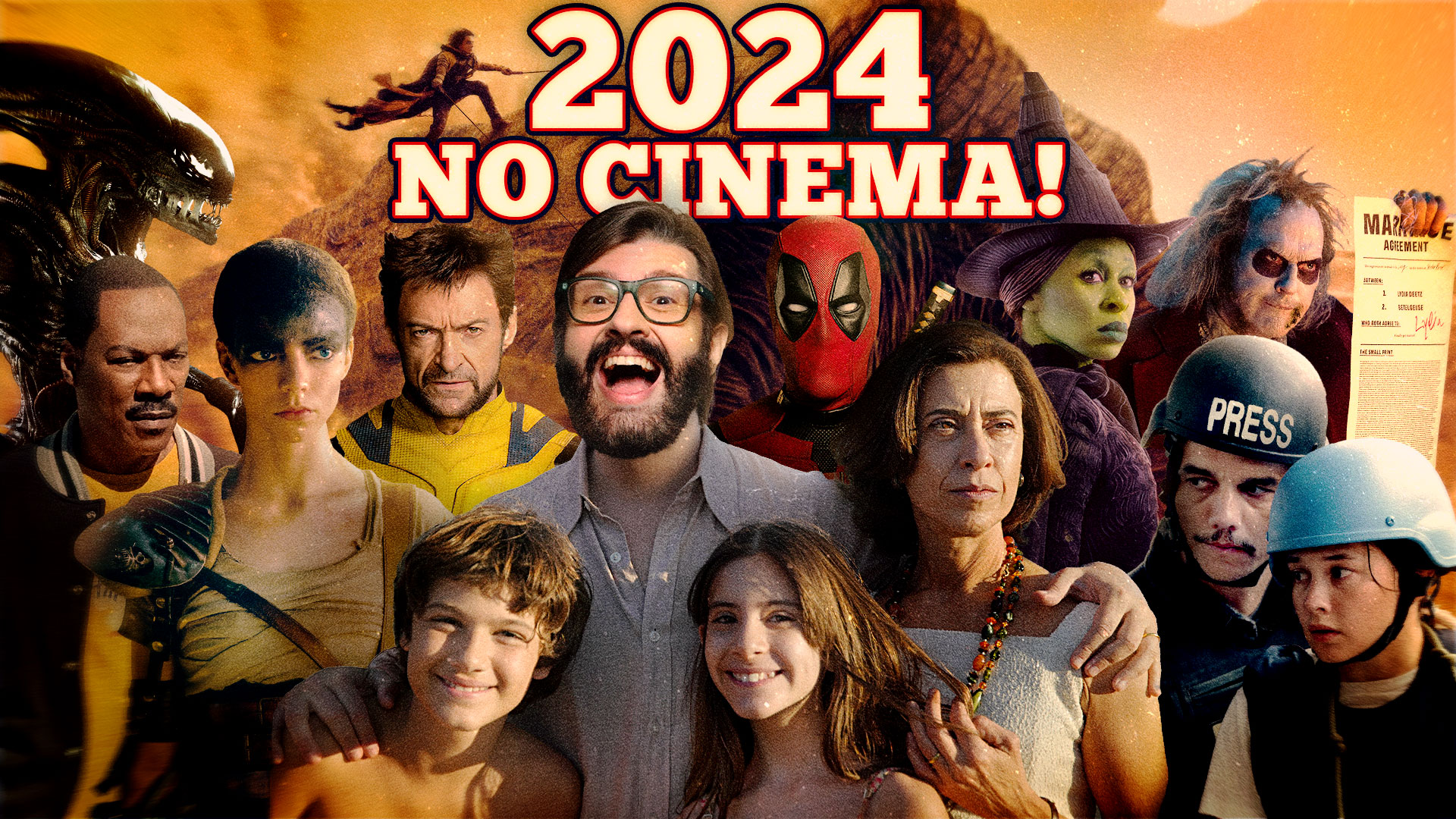 OS MELHORES E PIORES FILMES DE 2024