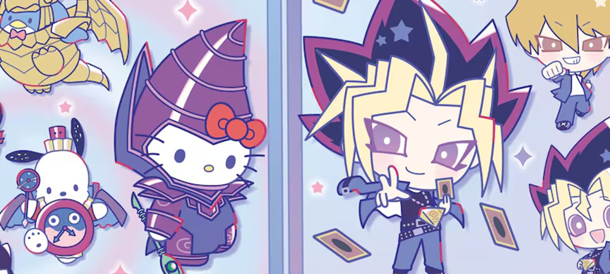 Yu-Gi-Oh! e Hello Kitty se unem em nova colaboração fofa