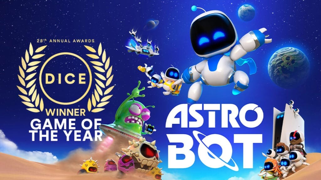 Astro Bot é eleito Jogo do Ano no DICE Awards; veja a lista de vencedores