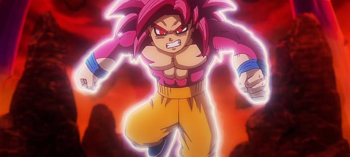 Artes de Dragon Ball Daima detalham o Super Sayajin 4