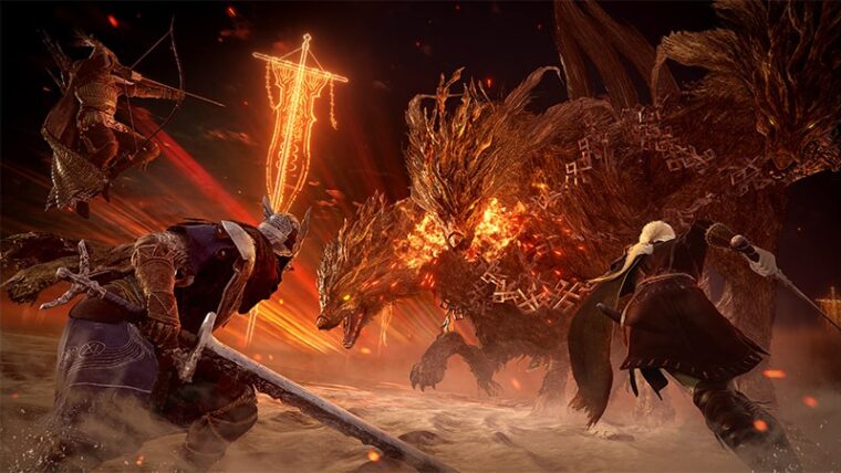 Imagem de divulgação de Elden Ring Nightreign