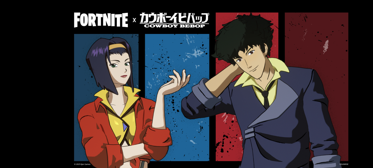 Fortnite anuncia crossover com Cowboy Bebop