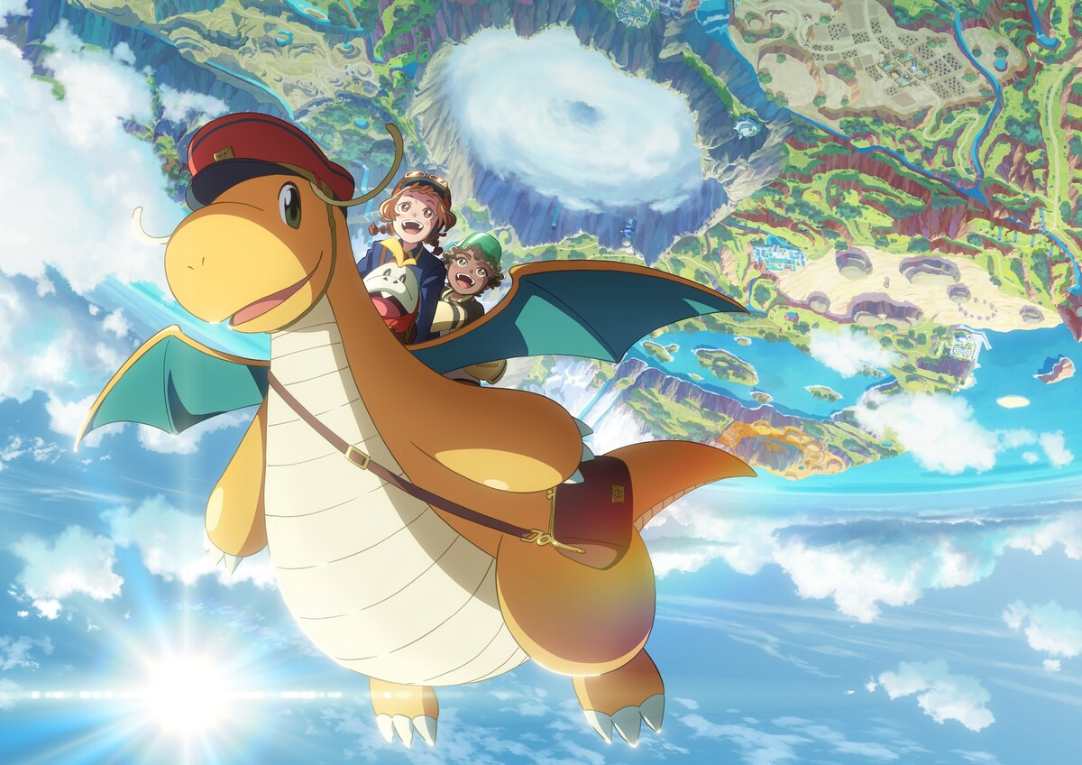Arte promocional de Dragonite and the Postman