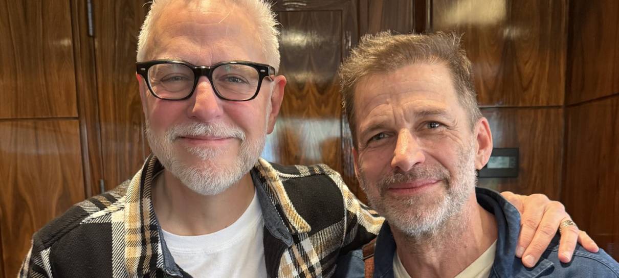 James Gunn e Zack Snyder unem gerações da DC em reencontro feliz
