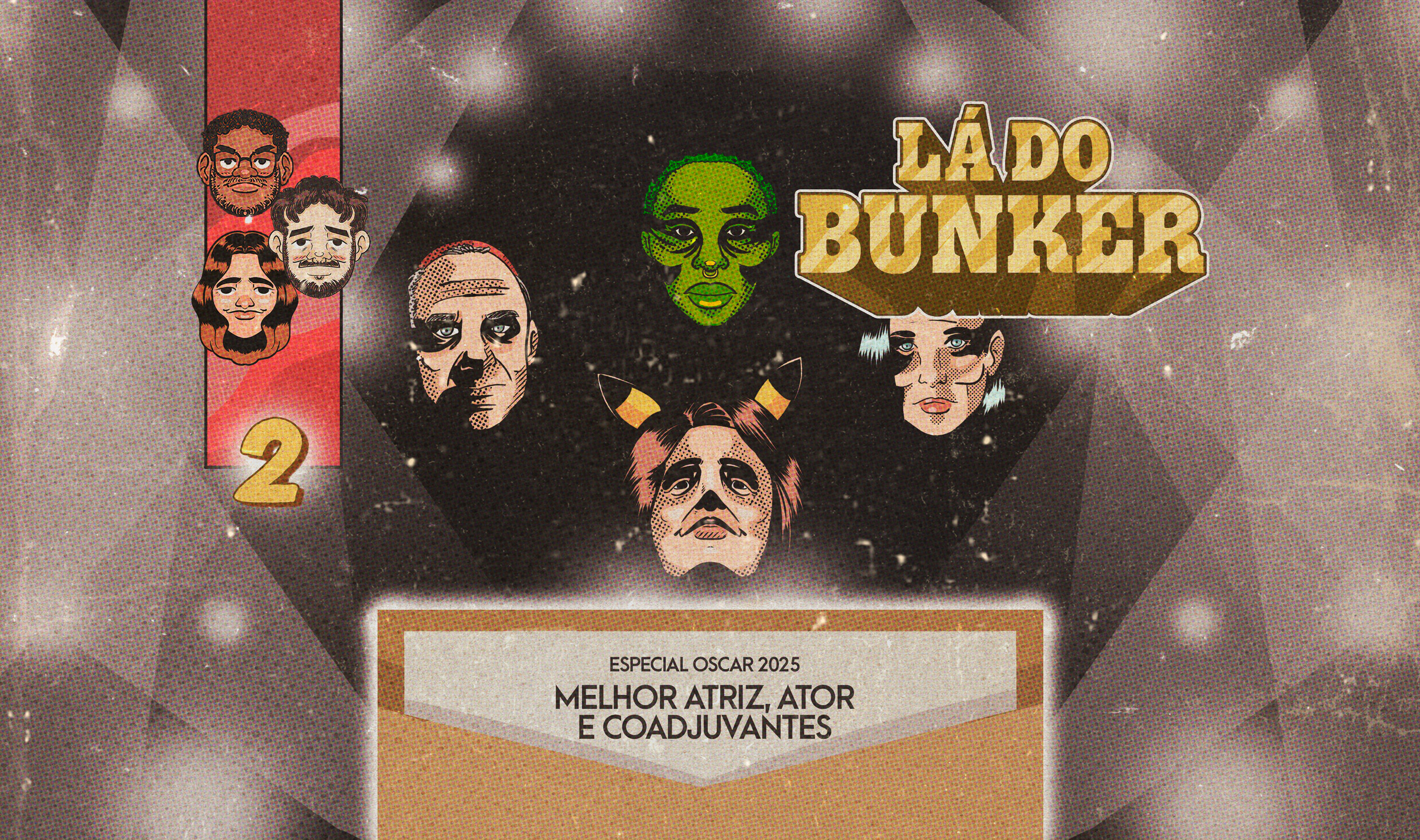 Capa do episódio Oscar 2025: Melhor Atriz, Ator e Coadjuvantes