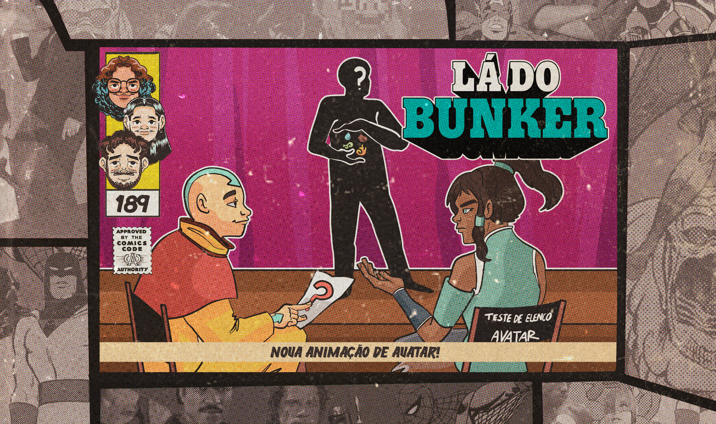 Capa do episódio Nova animação de Avatar!