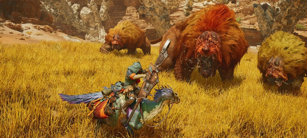 Monster Hunter Wilds já está entre os mais jogados do Steam da história
