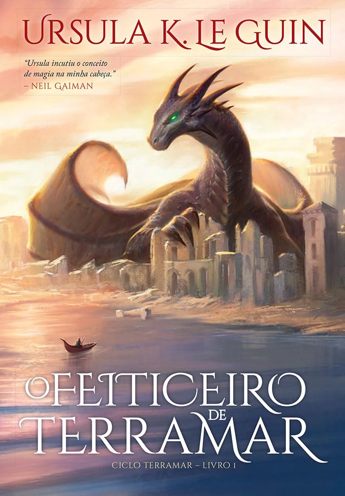Capa da edição brasileira de O Feiticeiro de Terramar (Divulgação)