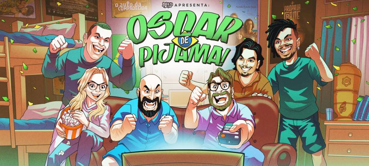 Oscar de Pijama: Acompanhe a premiação com Jovem Nerd e convidados