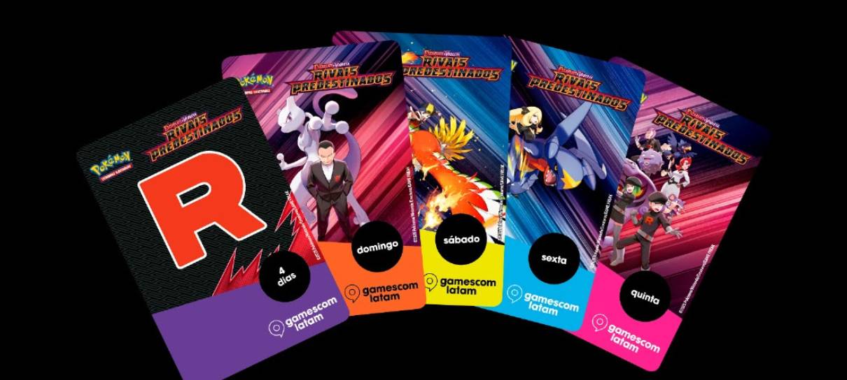 Pokémon confirma presença e estampa credenciais da gamescom Latam 2025