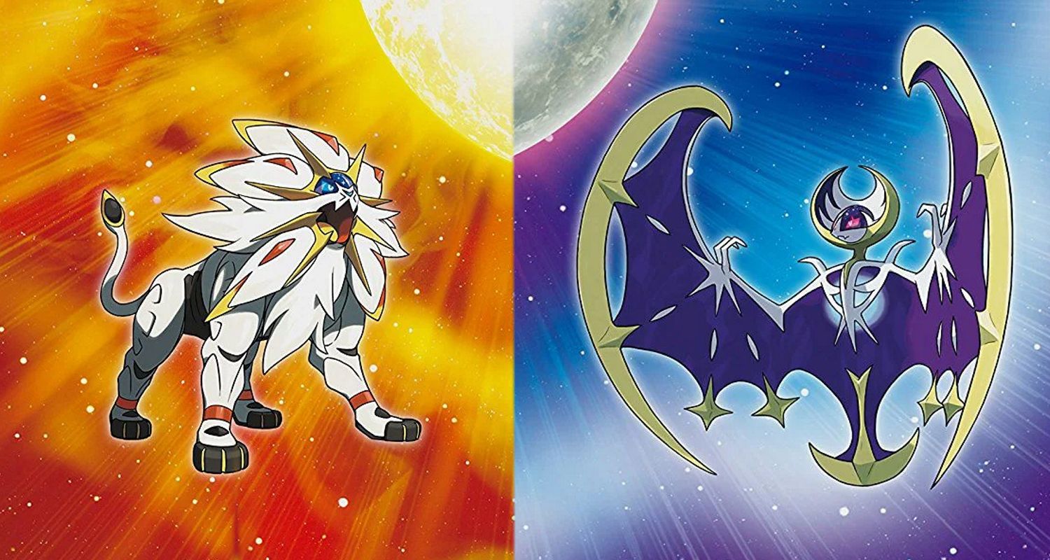 Capas de Pokémon Sun e Pokémon Moon