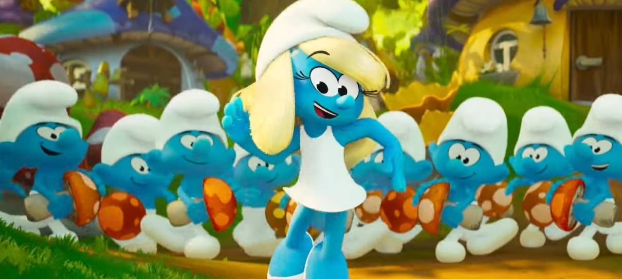 Novo filme dos Smurfs ganha trailer com Rihanna e muita fofura