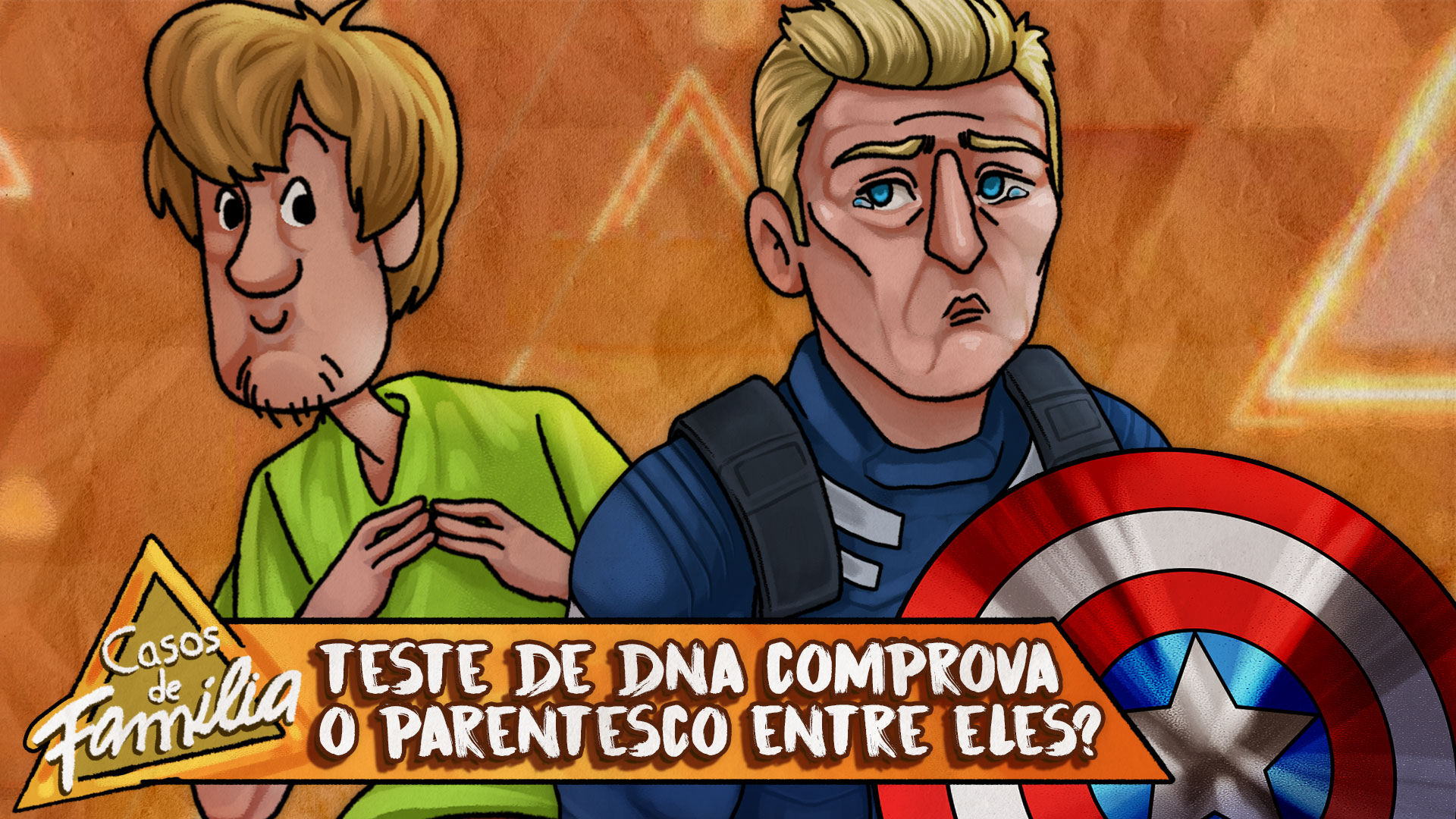 O CAPITÃO AMÉRICA É PAI DO SALSICHA