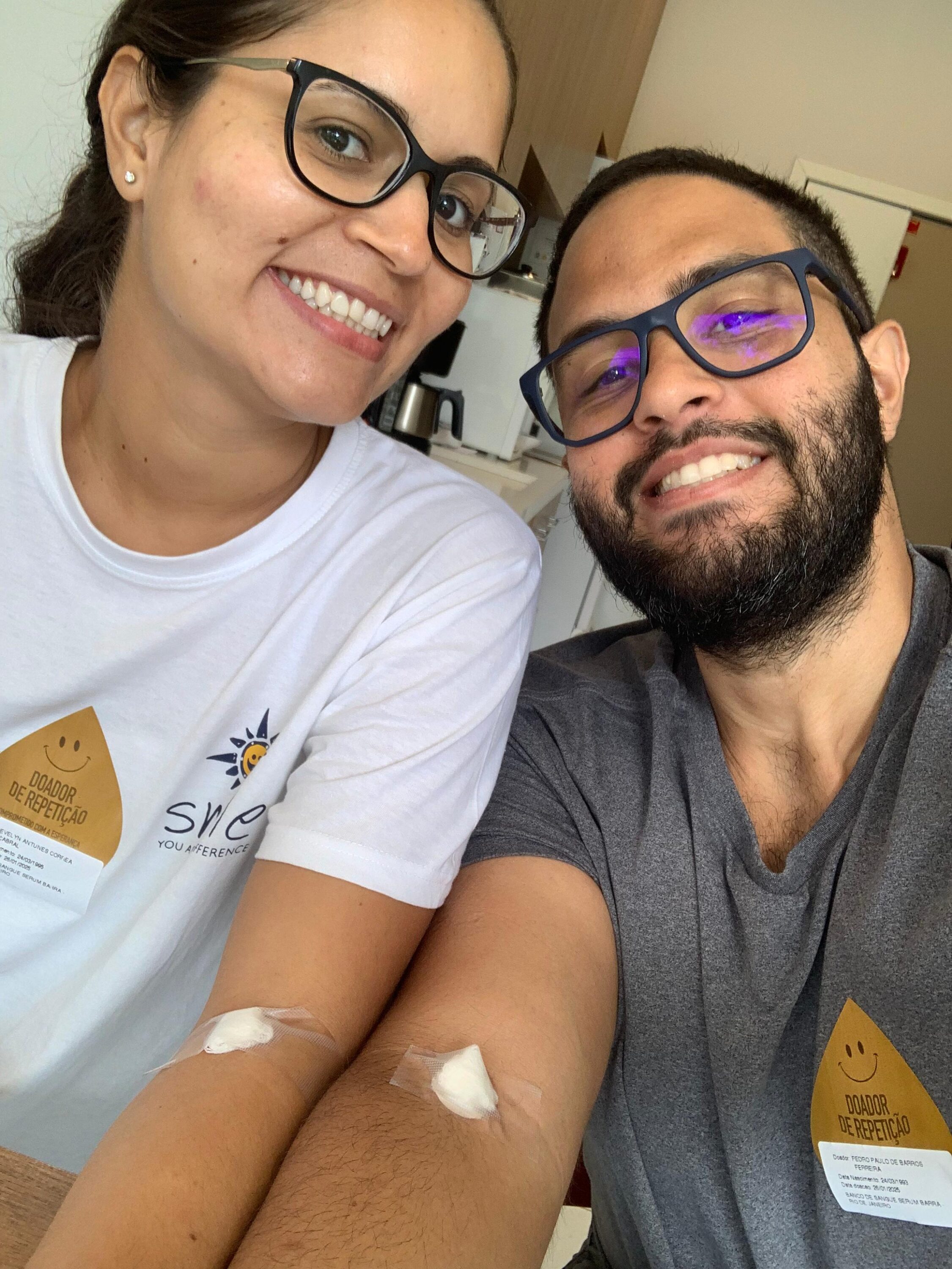 Pedro Paulo e Evelyn