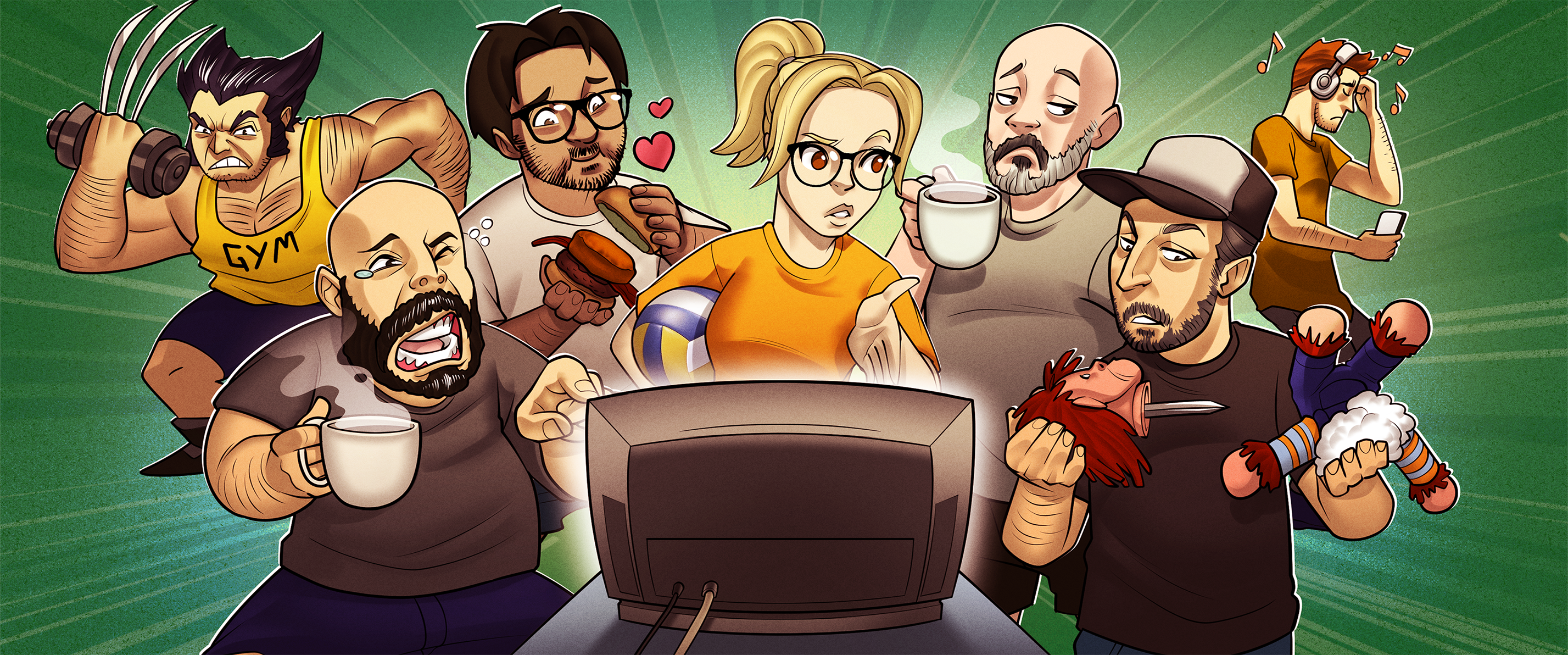 Capa do episódio Qual é a pauta? Boca a boca, fanfic de nome e personagens icônicas