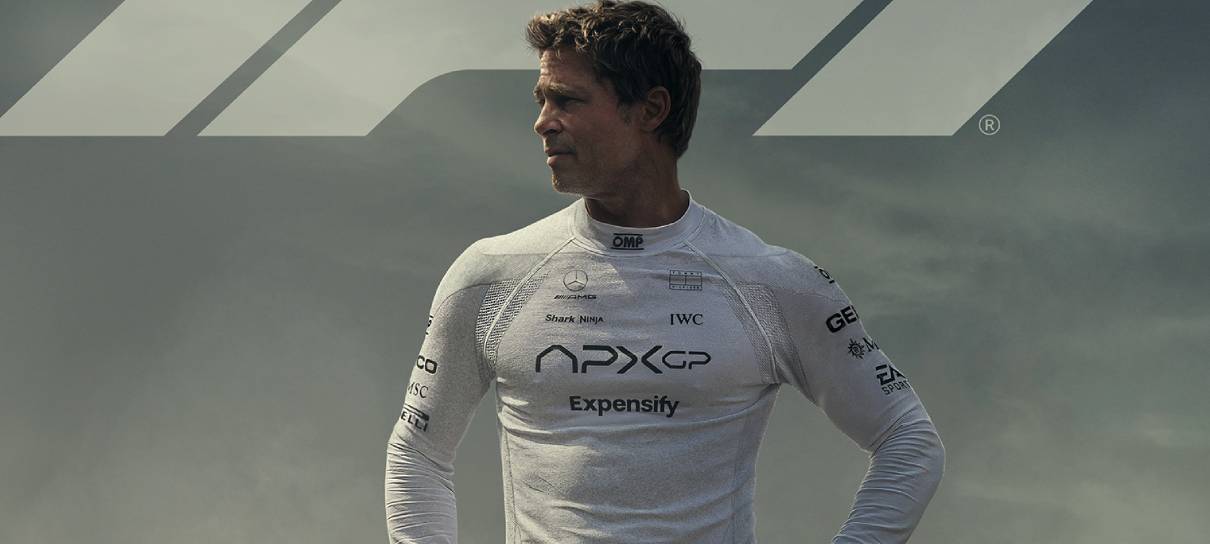 Brad Pitt corre para telona em trailer de F1, do diretor de Top Gun: Maverick
