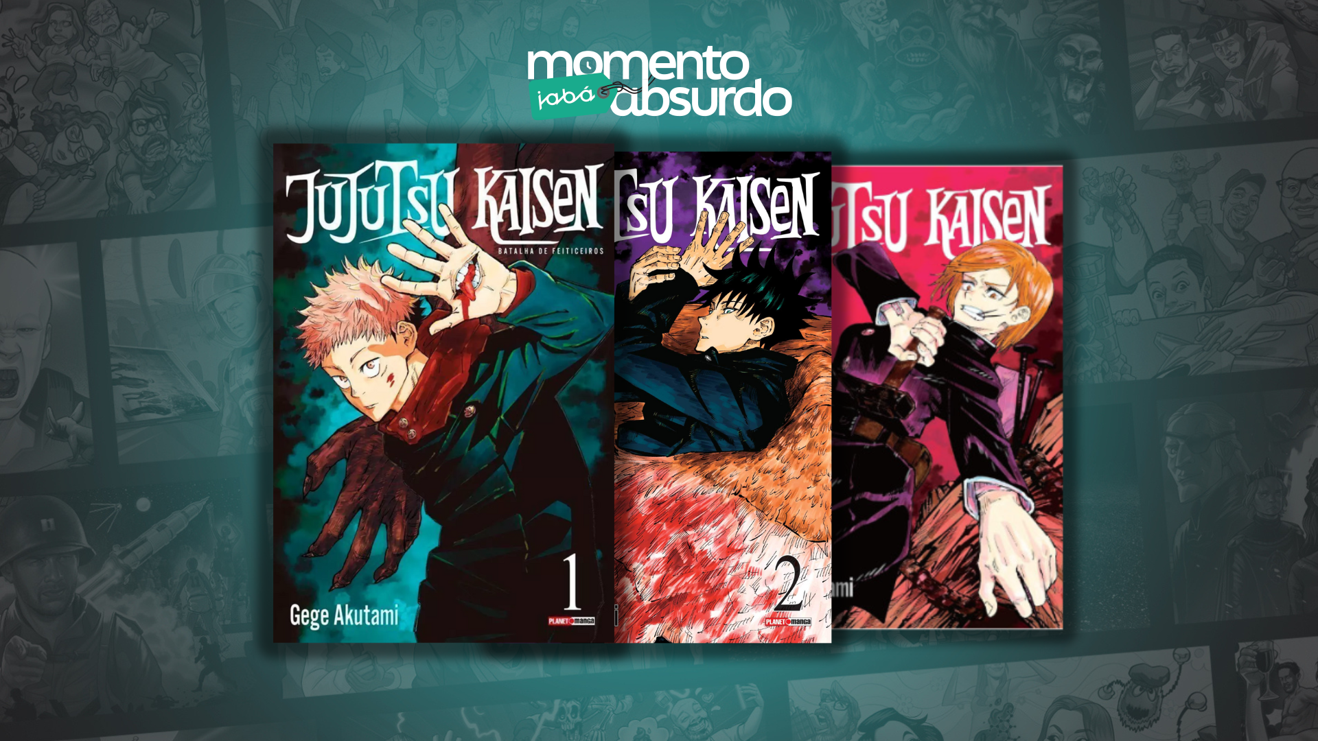 Primeiros volumes de Jujutsu Kaisen estão com mais de 20% de desconto; saiba mais