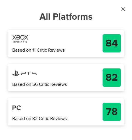 Assassin's Creed Shadows larga com nota 82 no Metacritic