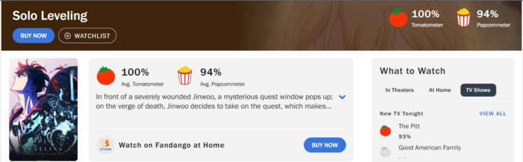 Solo Leveling desbanca One Piece e Demon Slayer na Crunchyroll (Divulgação)