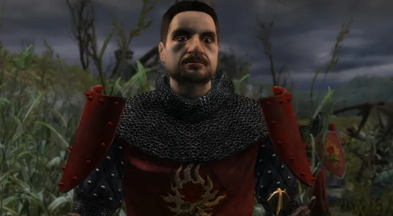 Cena do primeiro jogo de The Witcher