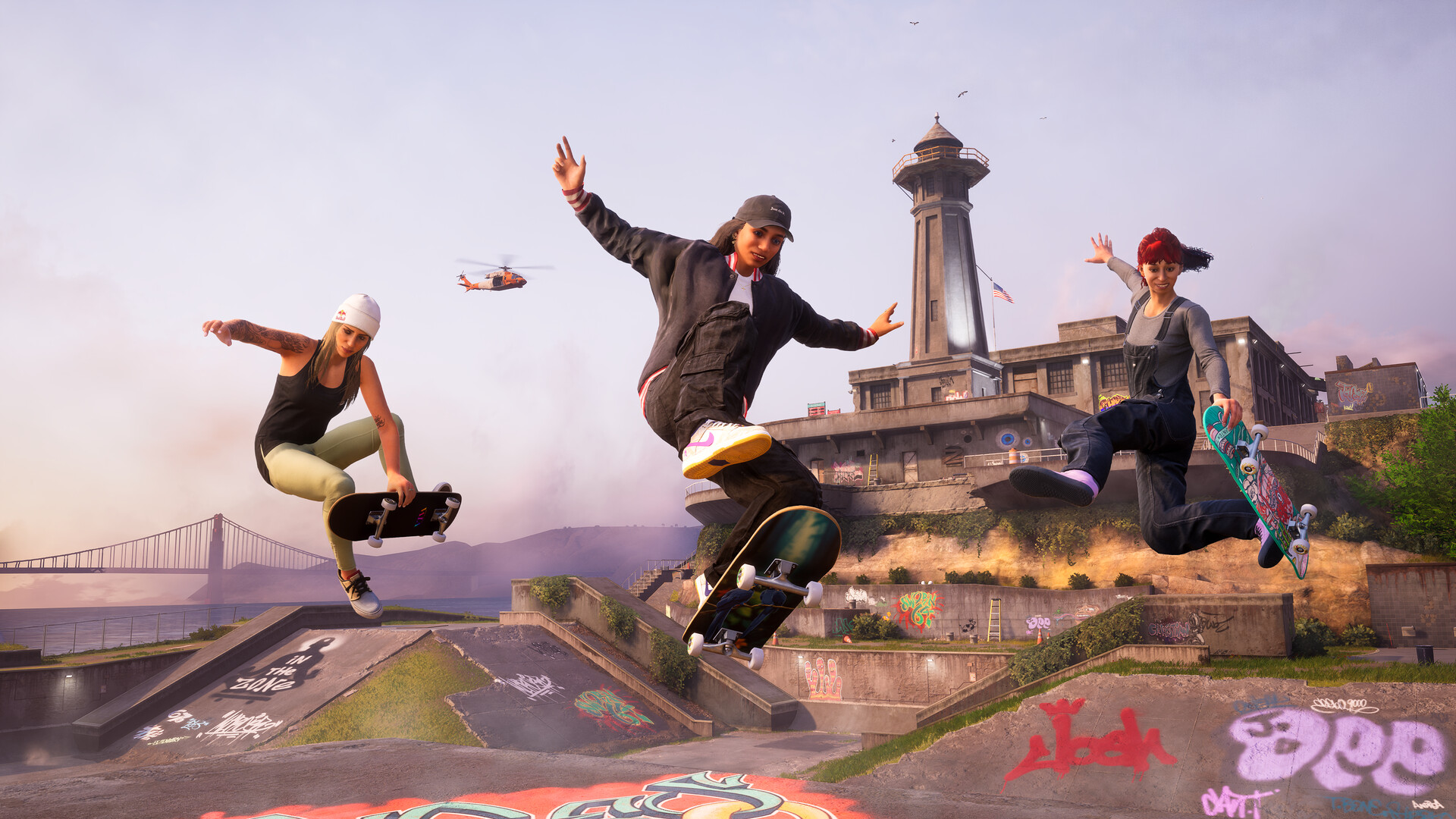 Arte promocional de Tony Hawk's Pro Skater 3+4