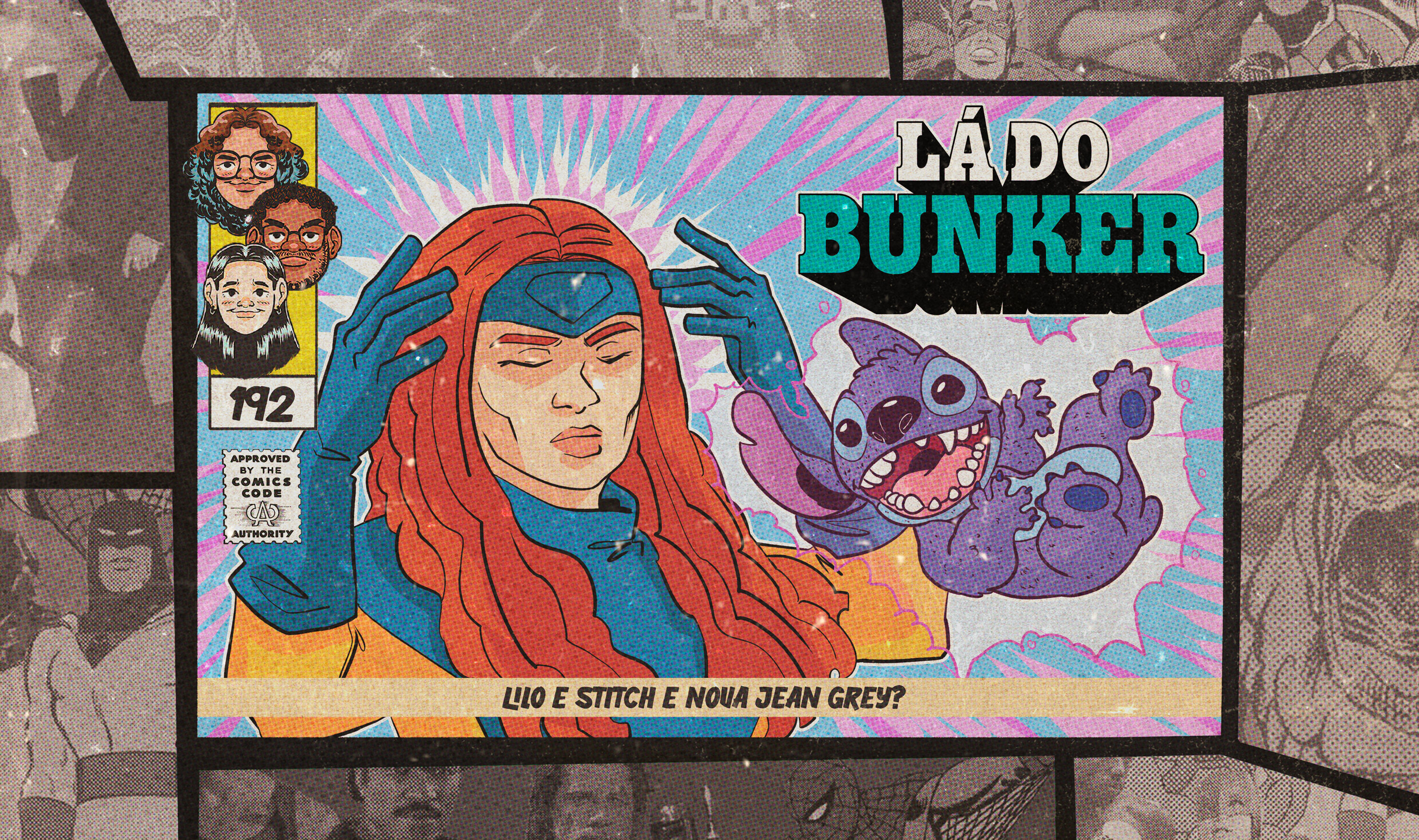 Capa do episódio Lilo e Stitch e nova Jean Grey?