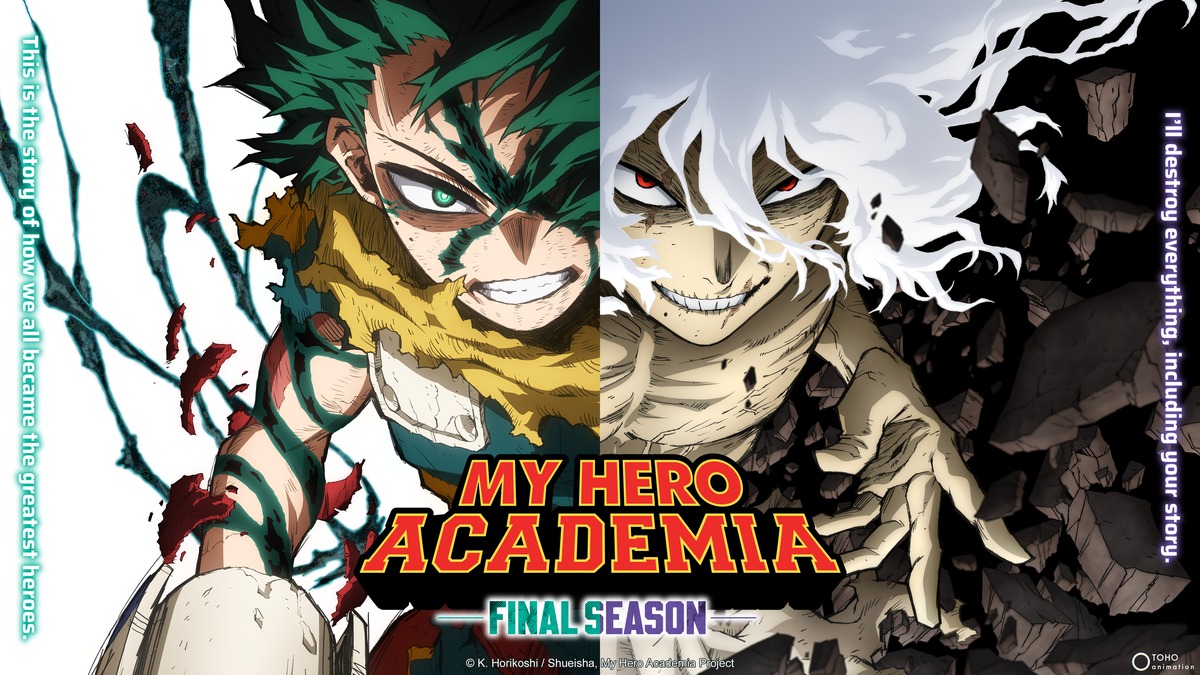 My Hero Academia: Crunchyroll confirma exibição da temporada final em outubro