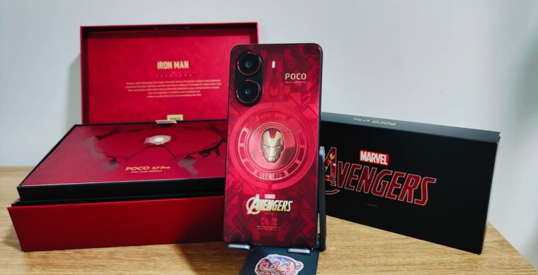Imagem do Poco X7 Pro Iron Man Special Edition