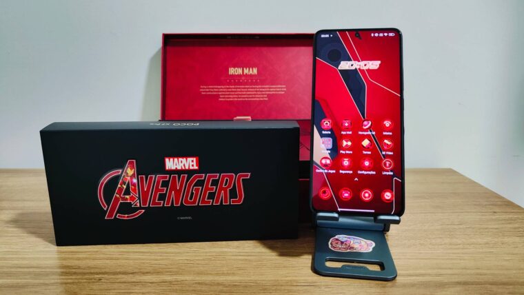 Imagem do Poco X7 Pro Iron Man Special Edition