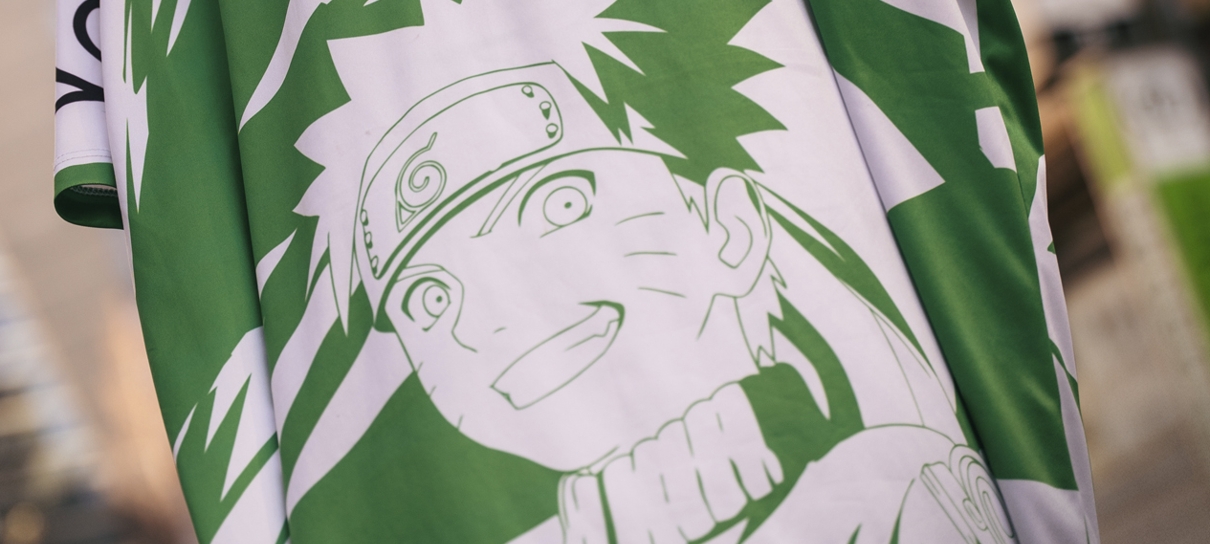 Grande clube de futebol anuncia camisa inspirada em Naruto