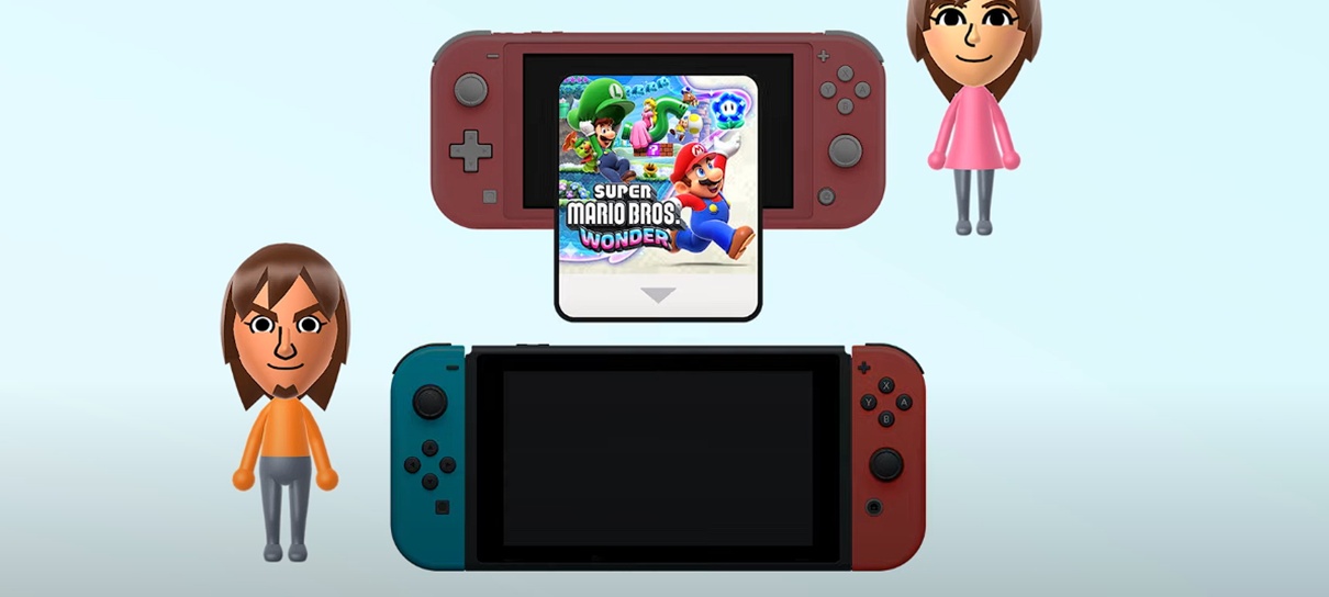Switch anuncia sistema de cartucho digital que facilita empréstimo de jogos